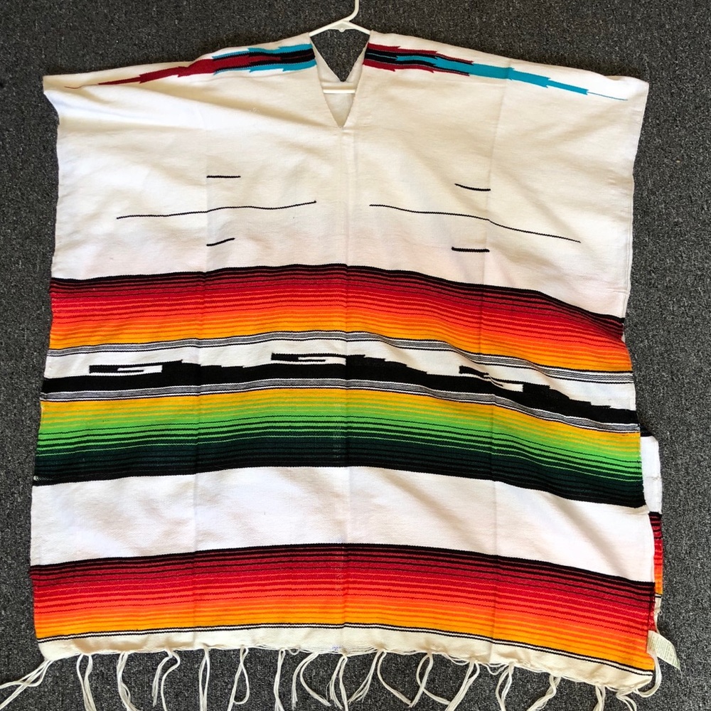 SOLD authentic mexican poncho